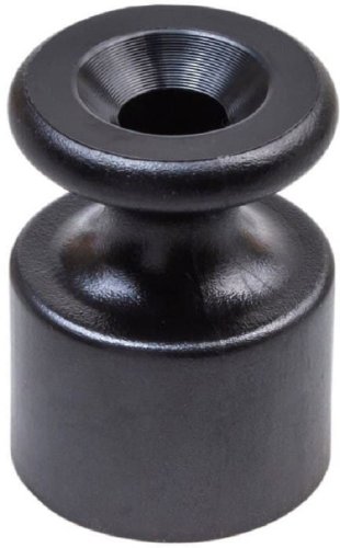 Изолятор для монтажа ретро-провода пластик Bironi Лизетта черный картинка